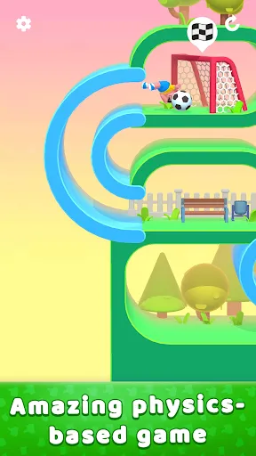 Gameplay screenshot 3 from Lazy Jump - Arcade game